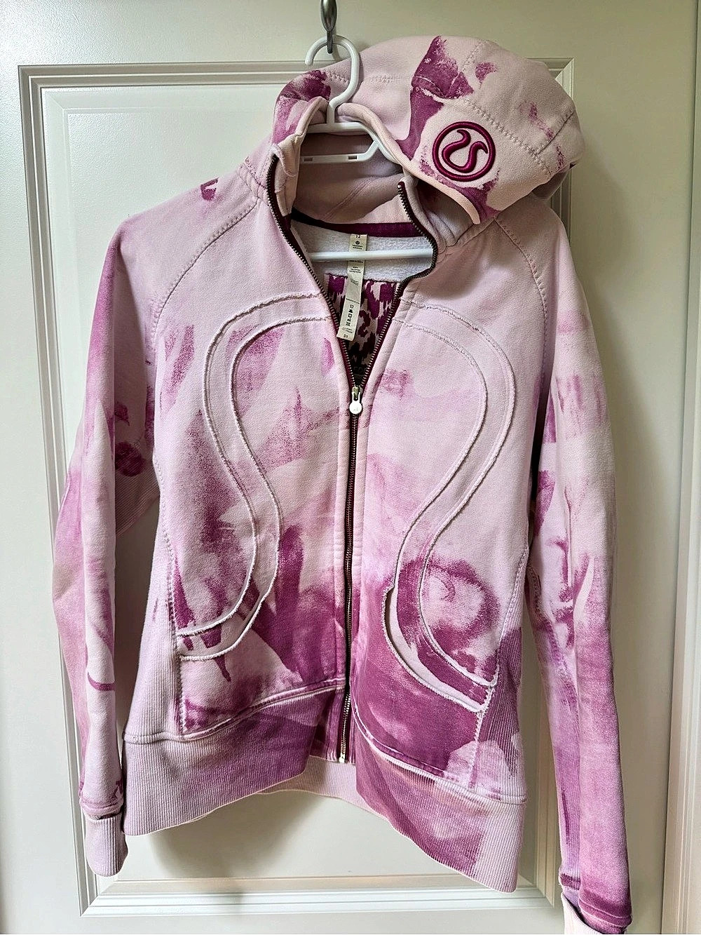 Lululemon Special Edition Hooded Jacket Pink & Purple Size 12